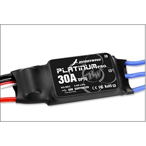 HobbyWing Platinum Pro - 30A-OPTO ESC for RC Plane Glider Helicopter (80030080)