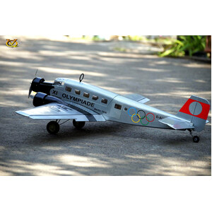 VQ Models Junkers Ju-52 (Olympia) 64in Wingspan (EP) ARF RC Plane VQA113