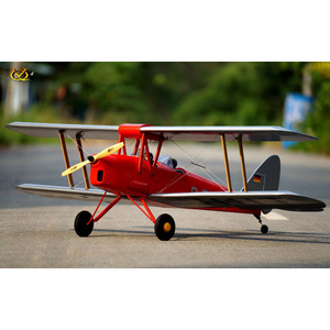 VQ Models DH-82 Tiger Moth (Red) 46 Size RC Plane EP/GP  VQA139R
