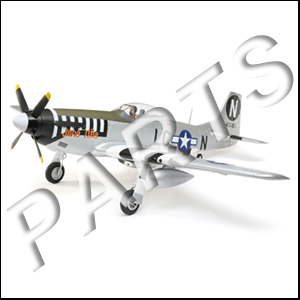 P-51D Mustang 1.2m Parts