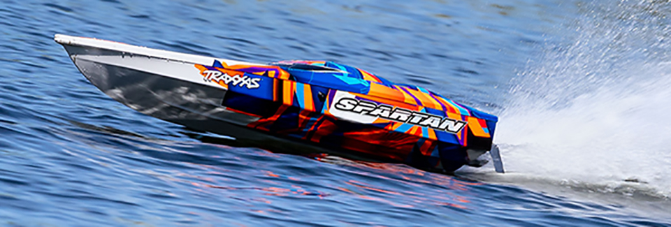 Traxxas Spartan RC Speed Boat