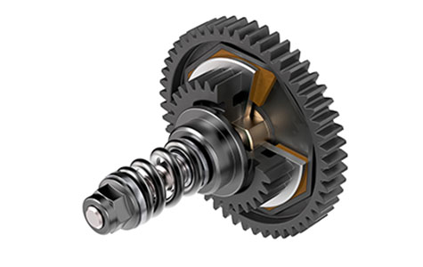 RACE-INSPIRED SLIPPER CLUTCH