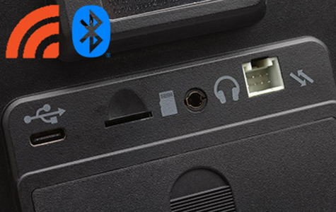 BLUETOOTH, WI-FI, AND USB CONNECTIVITY