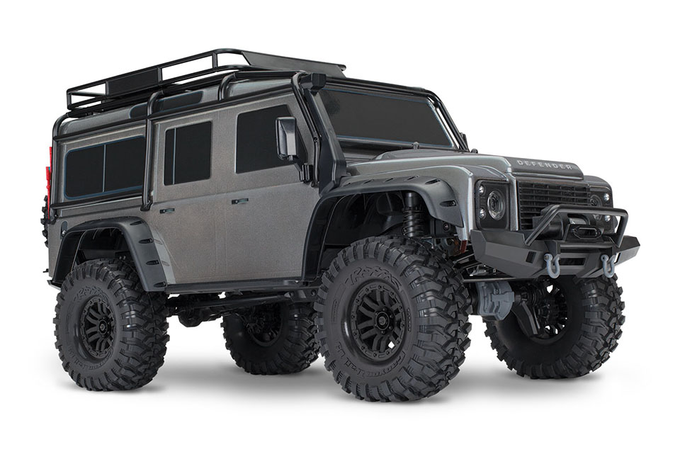 TRX4 Silver Defender RC Crawler