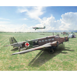 Junker Ju-52/3m 1/72 Scale Model Plane Kit