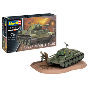 Revell 03294 T-34/76 Modell 1940 1/76 Scale Model