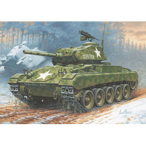 Revell 03323 M24 Chaffee 1/76 Scale Model