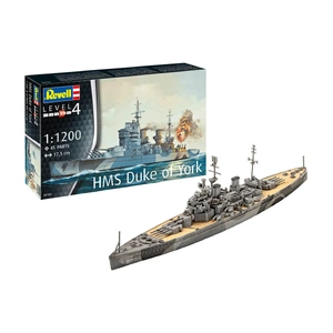 Revell HMS Duke of York Battleship  1/1200 Scale Plastic Model Kit