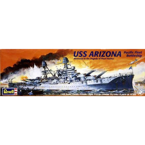 Revell 0302 U.S.S Arizona Battleship 1/426 Scale Model