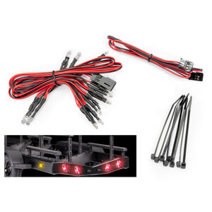 Traxxas 10349 Wire Harness, LED Lights & Zip Ties, 8pcs