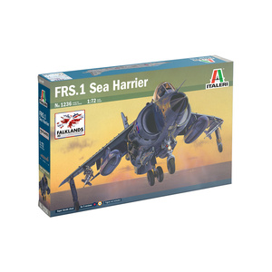 Italeri 1236S FRS.1 Sea Harrier 1/72 Scale Plastic Model Kit