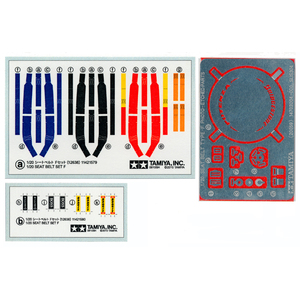 Tamiya 12638 Seat Belt Set F 1/20 Scale Model Detail-Up Parts Series no.38