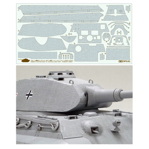 Tamiya 12649 King Tiger "Porsche Turret" 1/35 Scale Zimmerit Coating Sheet