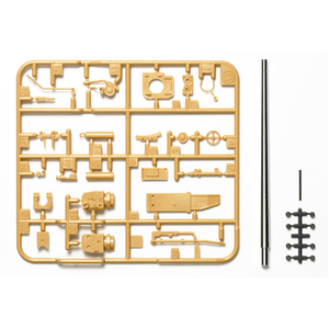 Tamiya 12660 German Jagdpanzer IV /70 (V) Lang Metal Gun Barrel Set 1/35 Scale Detail-Up Parts Series no.60