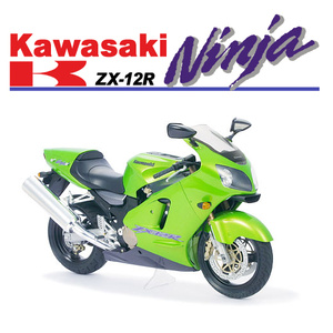 Tamiya 14084 KAWASAKI NINJA ZX-12R 1/12 Scale Model