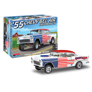 55 Chevy Bel Air Street Machine 2N1 Model Kit