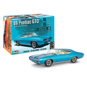 Revell 14530 69 Pontiac GTO 1/24 Scale Plastic Model Kit