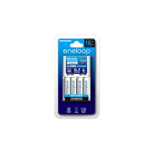 Panasonic Eneloop 4 AA/AAA Cell Basic Battery Charger w/ 4x AA Batteries