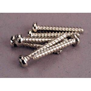 TRAXXAS 2678" Roundhead Self-Tapping Screw Model Car Parts, 0, 3 x 20 mm