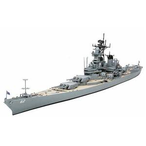 Tamiya 31614 U.S. Battleship BB-62 New Jersey 1/700 Scale Model Water Line Series