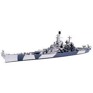 Tamiya 31616 U.S. Battleship BB-61 Iowa 1/700 Scale Model Water Line Series