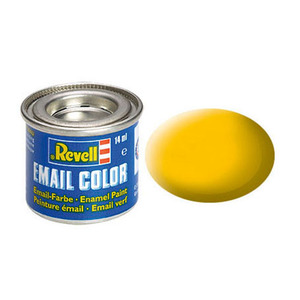 Revell 15 Yellow Matt Enamel Paint RAL 1017 14ml 32115