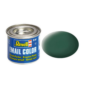 Revell 39 Dark Green Matt Enamel Paint 14ml 32139