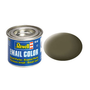 Revell 46 NATO Olive Matt Enamel Paint RAL 7013 14ml 32146