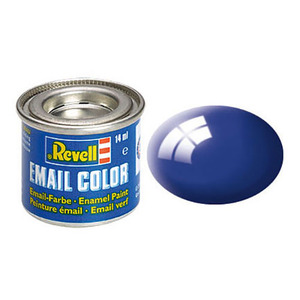 Revell 51 Ultramarine Blue Enamel Paint RAL 5002, 14ml 32151