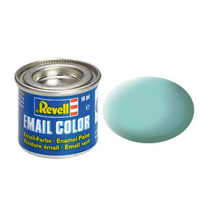 Revell 55 Light Green Matt Enamel Paint RAL 6027 14ml 32155