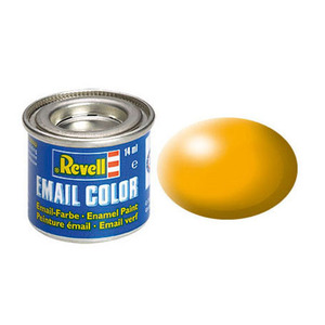 Revell 310 Yellow Silk Enamel Paint RAL 1028 14ml 32310