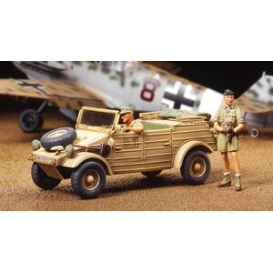 Tamiya 32503 German K belwagen Type 82 Africa-Corps 1/48 Scale Model Military Miniature Series No.3