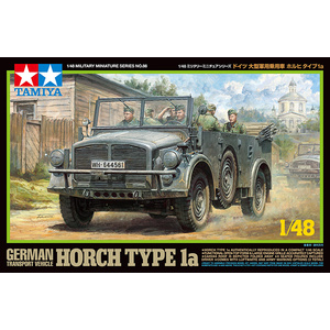 Tamiya 32586 German Transport Vehicle Horch Type 1a 1/48 Scale Model (Military Miniature)