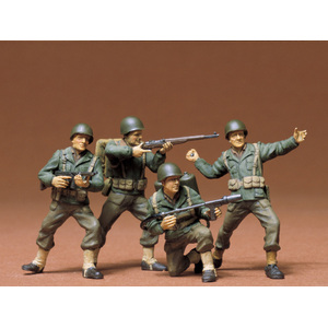 Tamiya 35013 U.S. Infantry 1/35 Scale Model Military Miniature Series no.13