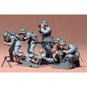 Tamiya 35038 German Machine Gun Troops (Infantry) 1/35 Scale Kit