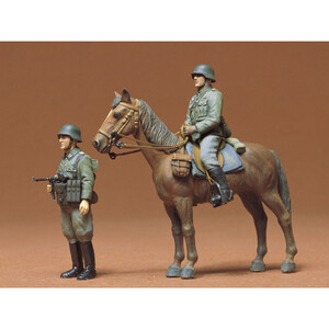 Tamiya 35053 Wehrmacht Mounted Infantry 1/35 Scale Model Military Miniatures Series No. 53