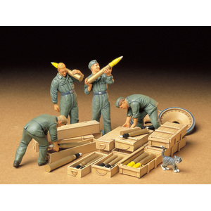 Tamiya 35188 German Tank Ammo-Loading Crew 1/35 Scale Model Military Miniature Series no.188