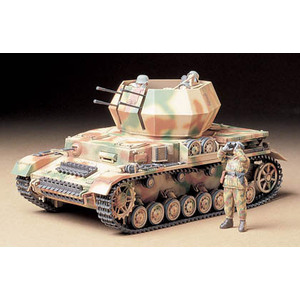 Tamiya 35233 German Flakpanzer IV Wirbelwind 1/35 Scale Model Military Miniature Series No.233