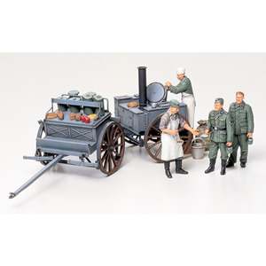 Tamiya 35247 German Field Kitchen Scenery 1/35 Scale Model Military Miniature Series No.247