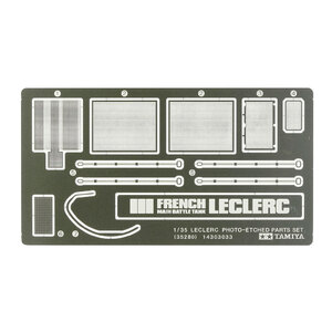 Tamiya 35280 French Main Battle Tank Leclerc Photo-Etched Parts Set 1/35 Scale Model Military Miniature Series no.280