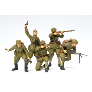 Tamiya 35311 Russian Assault Infantry (1941-1942) 1/35 Scale Model Military Miniature Series No.311