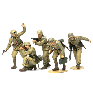 Tamiya 35314 WWII German Africa Corps Infantry Set 1/35 Scale Model