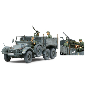 Tamiya 35317 6x4 Truck Krupp Protze (Kfz.70) Personnel Carrier 1/35 Scale Model Military Miniature Series No.317