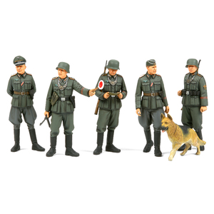 Tamiya 35320 WWII German Field Military Police Set 1/35 Scale Model Military Miniature Series No.320