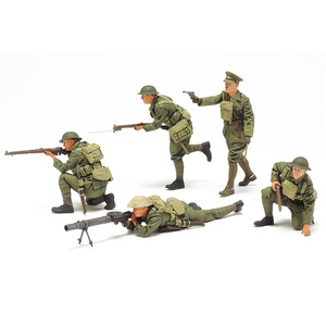 Tamiya 35339 WWI British Infantry Set 1/35 Scale Model Military Miniature Series No.339