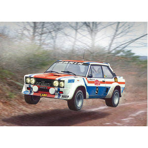 Italeri 3621 1/24 Scale Fiat 131 Abarth 1977 Sanremo Rally Winner Race Car Model Kit