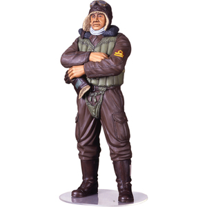 Tamiya 36312 WWII Imperial Japanese Navy Fighter Pilot 1/16 Scale Model World Figure Series no.12