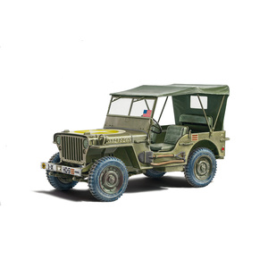 ITALERI 3635 Willys Jeep MB 80th Anniversary 1941-2021 1/24 Scale Model Plastic Kit