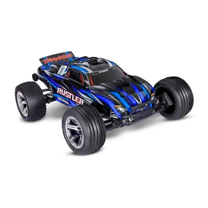 Traxxas Ruster Brushless BL-2S RC Stadium Truck Electric 4WD 1/10 Scale RTR Blue