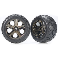 TRAXXAS 3776A: Tires & wheels, assembled, glued